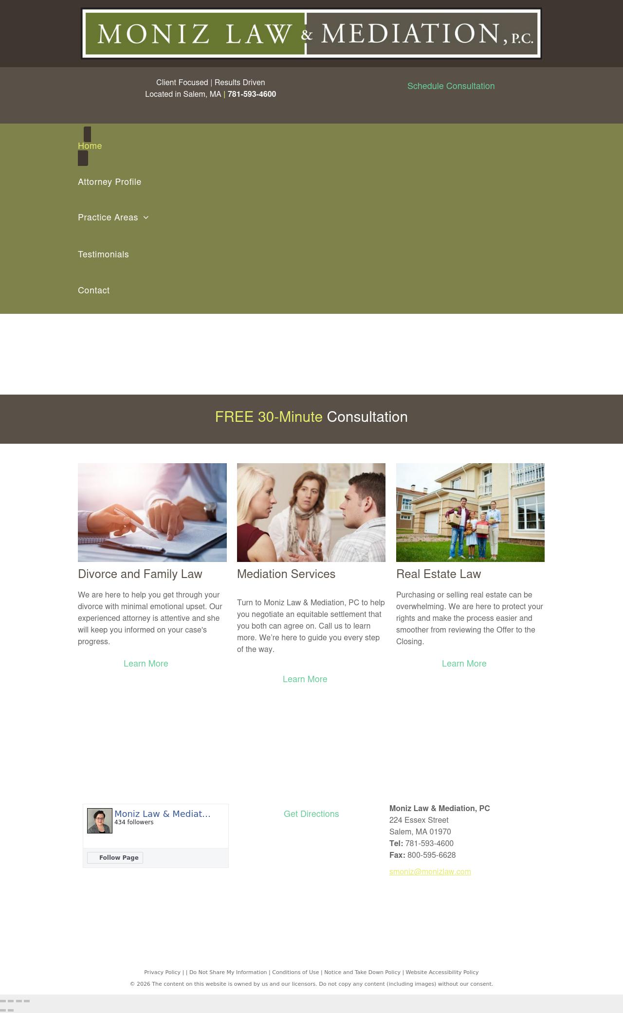 Moniz & Mendes, P.C. - Salem MA Lawyers