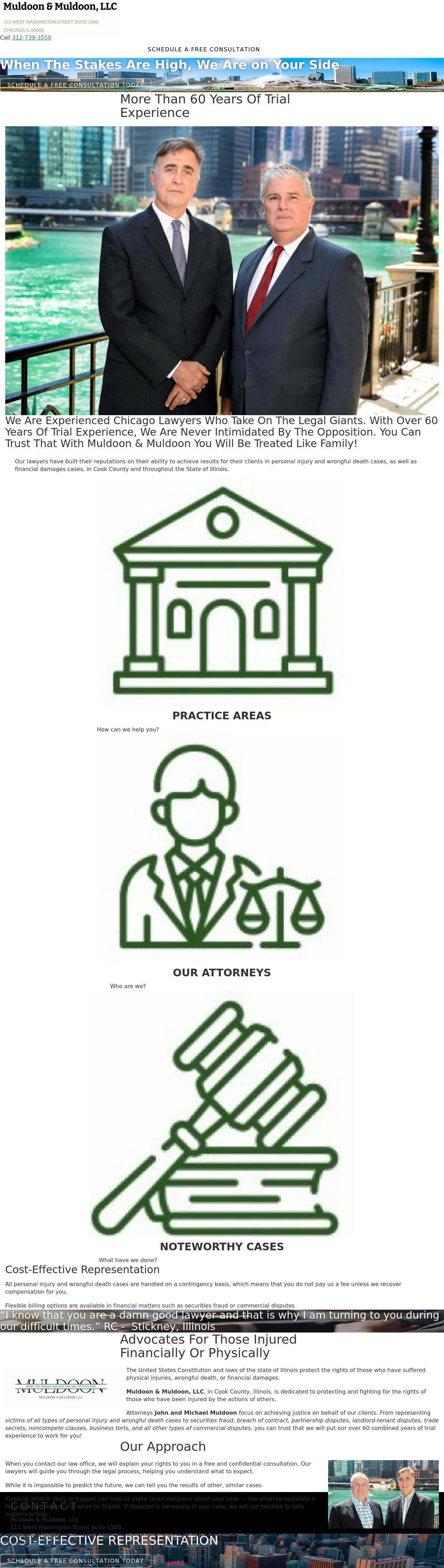 Muldoon & Muldoon, LLC - Chicago IL Lawyers