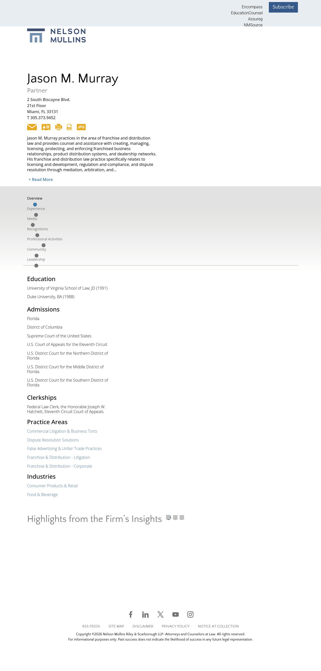 Murray Law, P.A. - Miami Lakes FL Lawyers