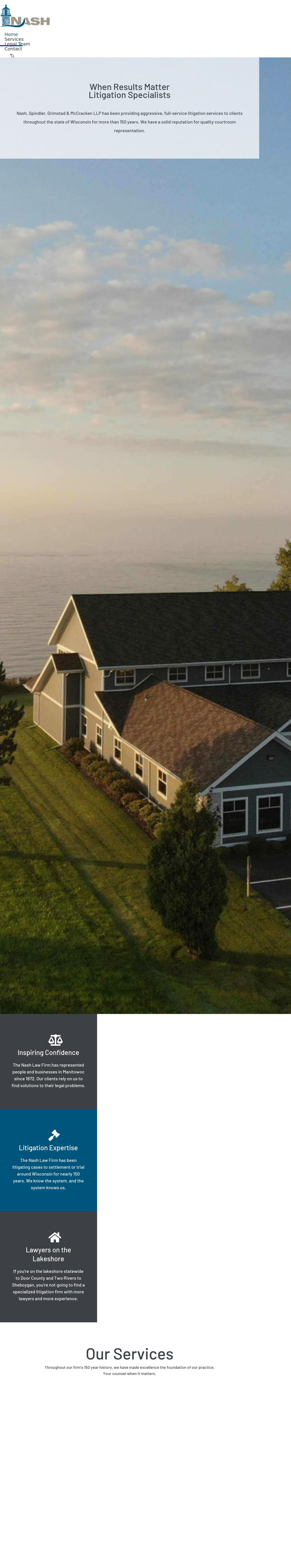 Nash, Spindler, Grimstad & McCracken LLP - Manitowoc WI Lawyers