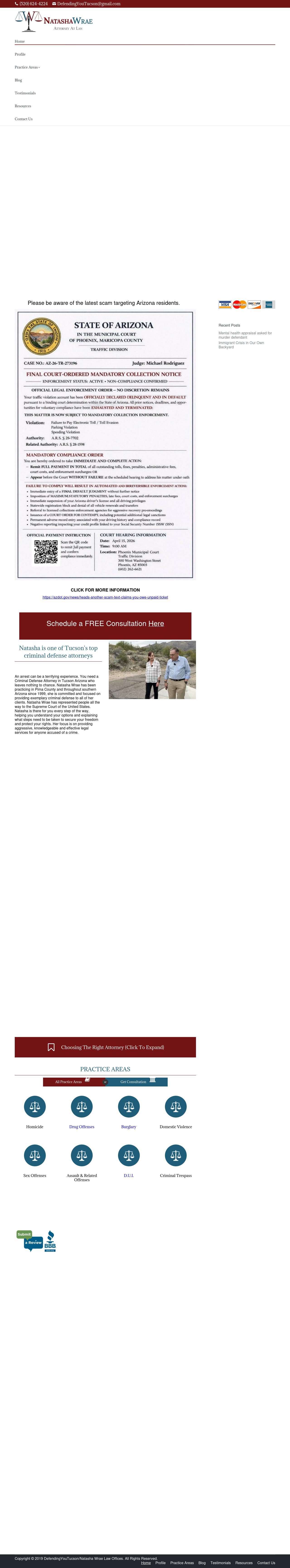 Natasha Wrae, P.C. - Tucson AZ Lawyers