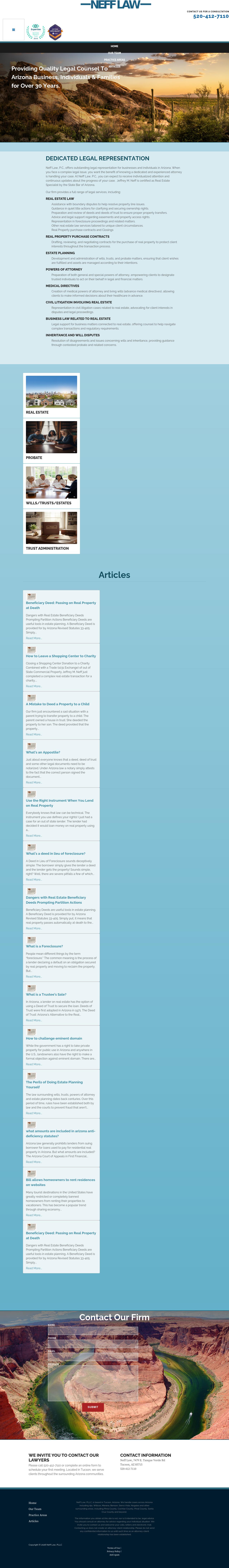 Neff & Griffith, P.C. - Tucson AZ Lawyers