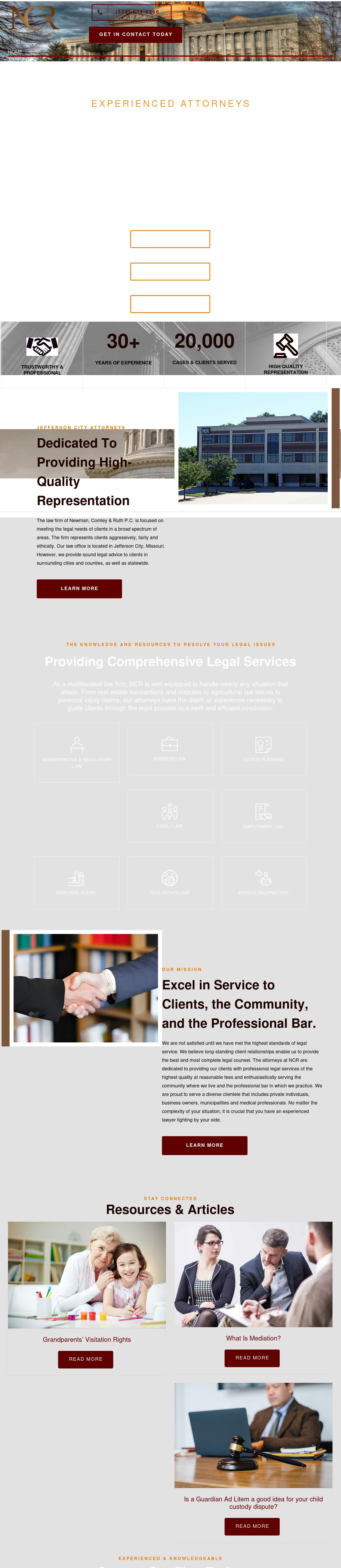 Newman, Comley & Ruth P.C. - Jefferson City MO Lawyers