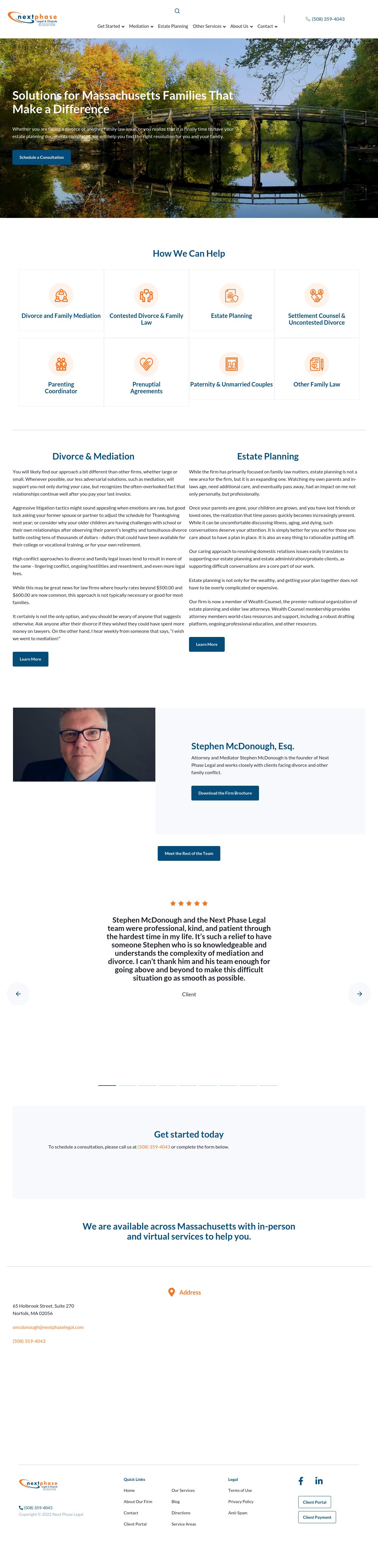 Next Phase Legal LLC - Medfield MA Lawyers