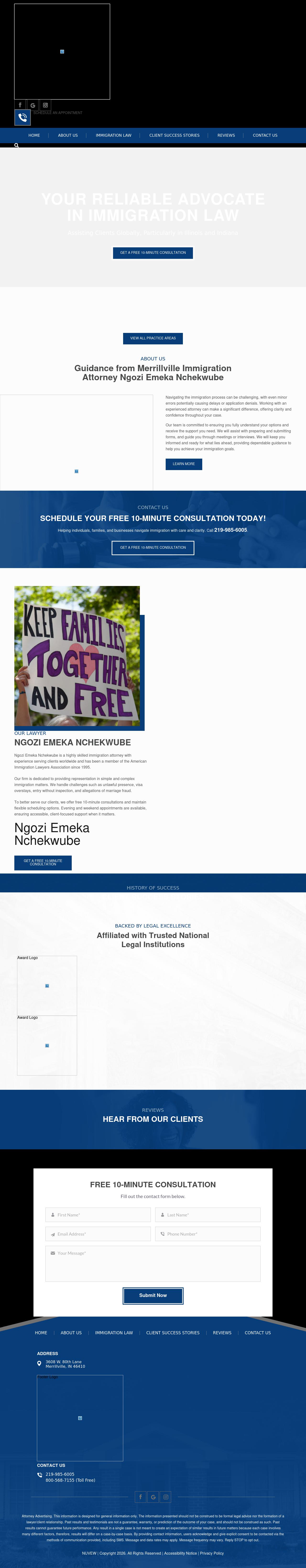 Ngozi Emeka Nchekwube, Esq. - Merrillville IN Lawyers