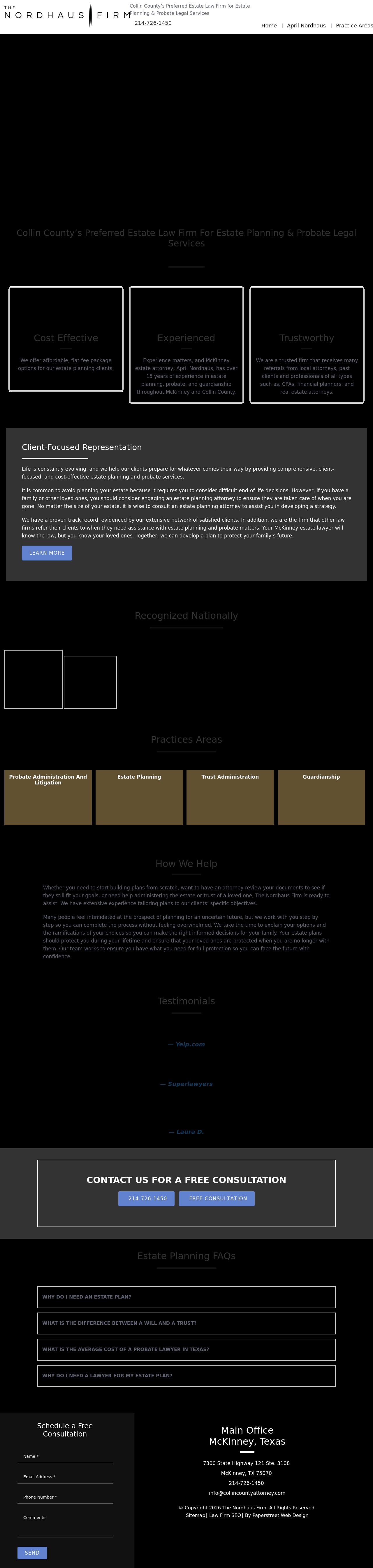 Nordhaus Walpole, PLLC - McKinney TX Lawyers