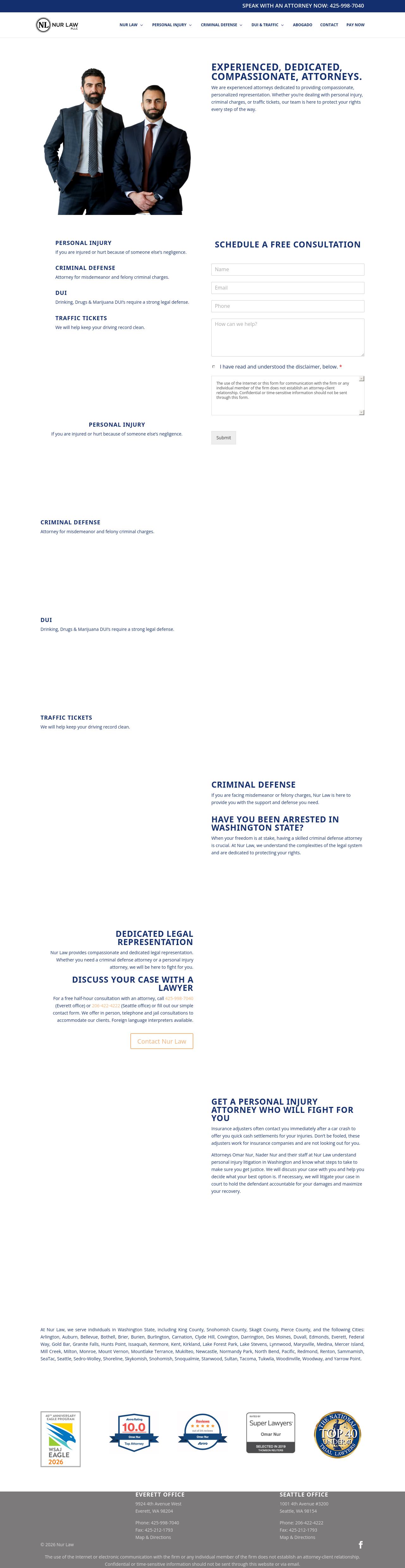 Nur Law - Everett WA Lawyers