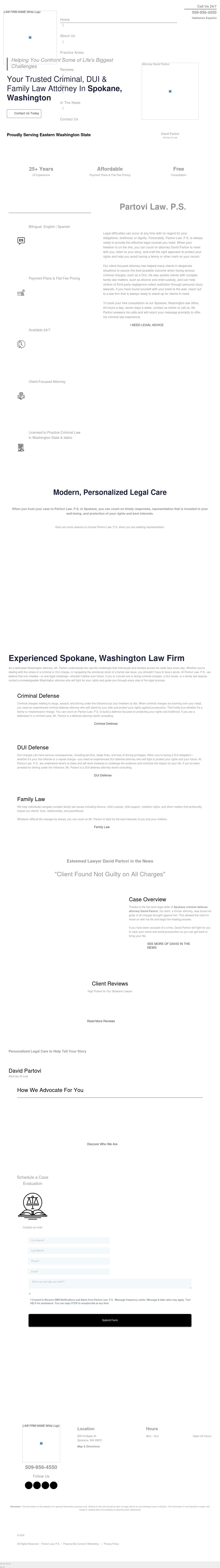 Partovi Law, P.S. - Spokane WA Lawyers