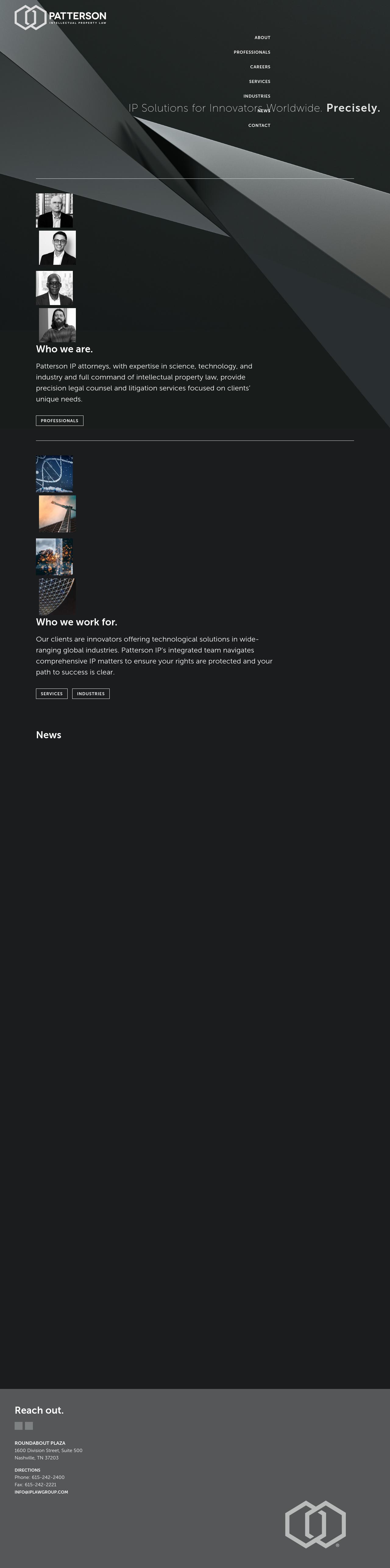 Patterson Intellectual Property Law, P.C. - Nashville TN Lawyers