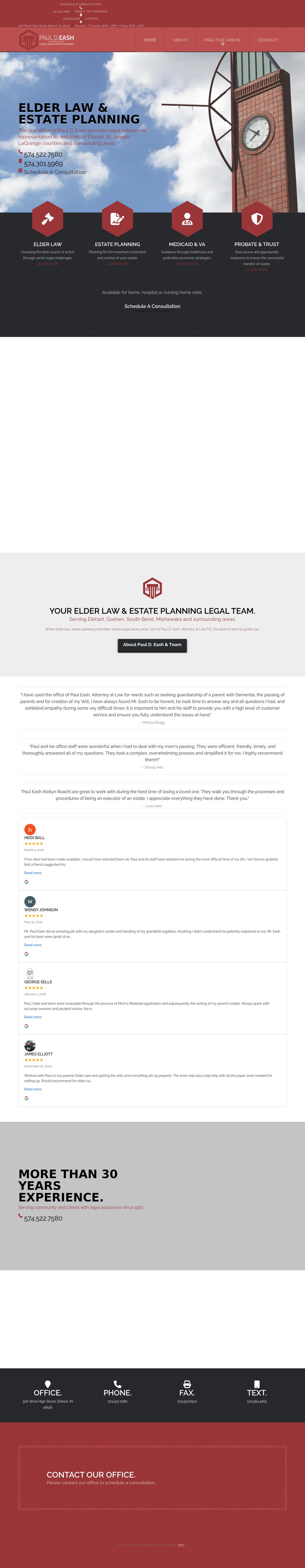 Paul D. Eash - Elkhart IN Lawyers