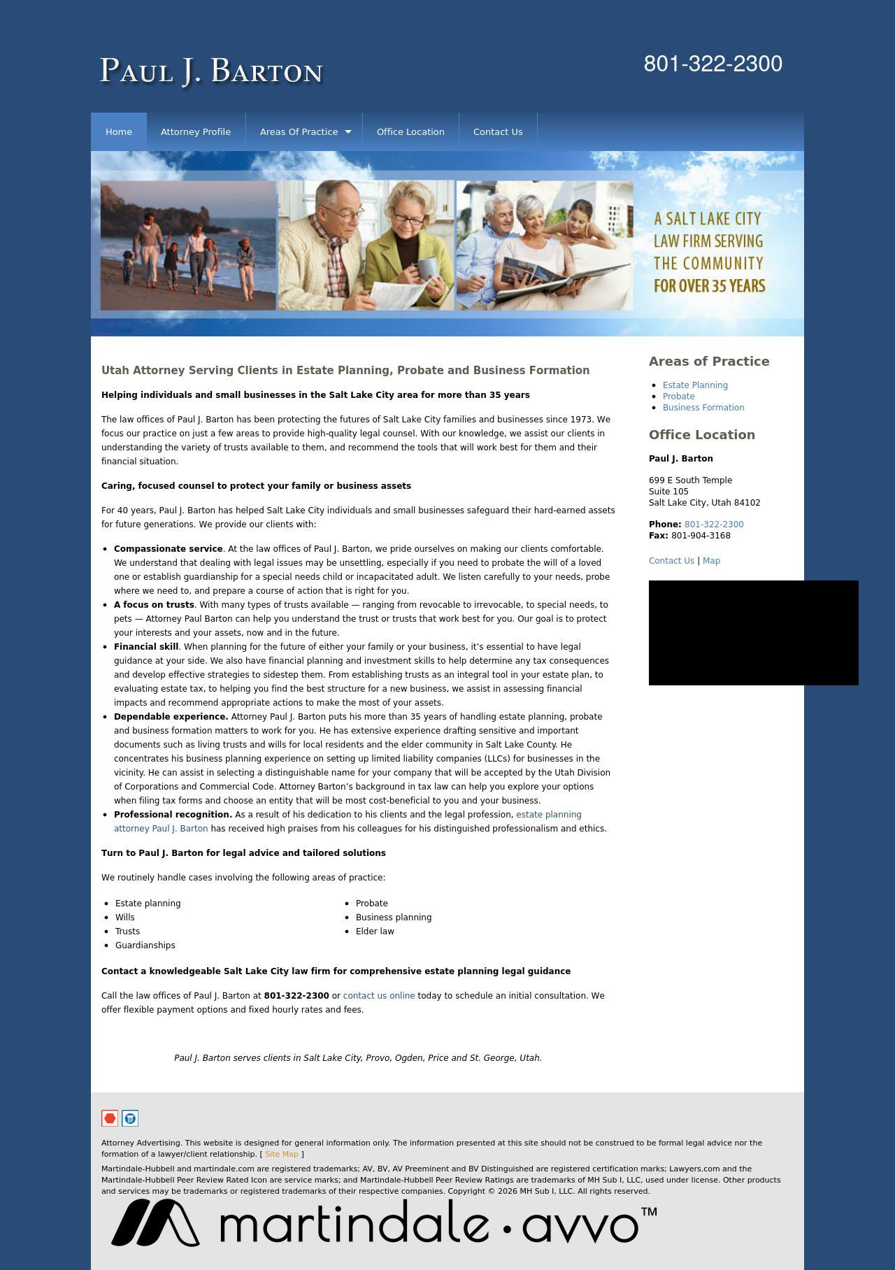 Paul J. Barton - Salt Lake City UT Lawyers