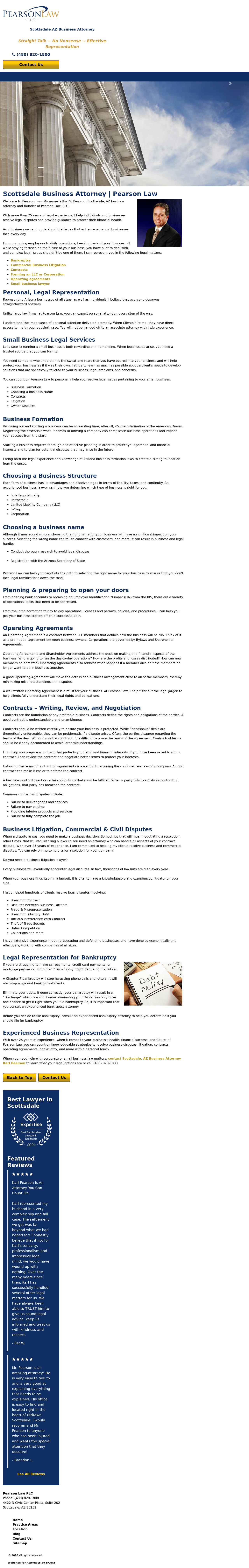 Pearson Law, PLC - Scottsdale AZ Lawyers