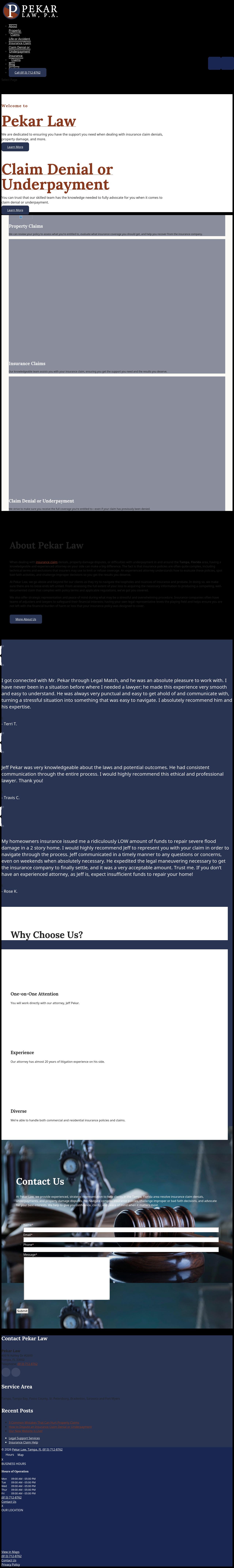 Pekar Law P.A. - Tampa FL Lawyers