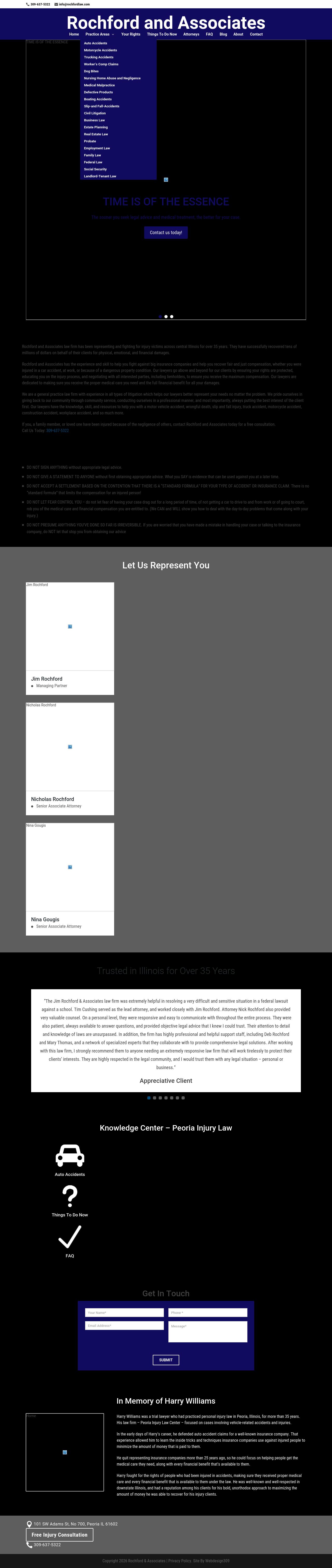 Peoria Injury Law Center - Peoria IL Lawyers