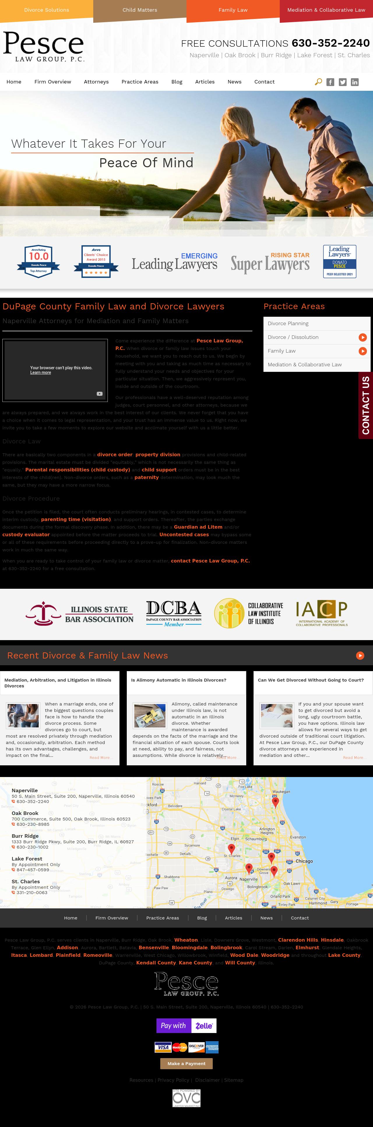 Pesce Law Group, P.C. - Burr Ridge IL Lawyers