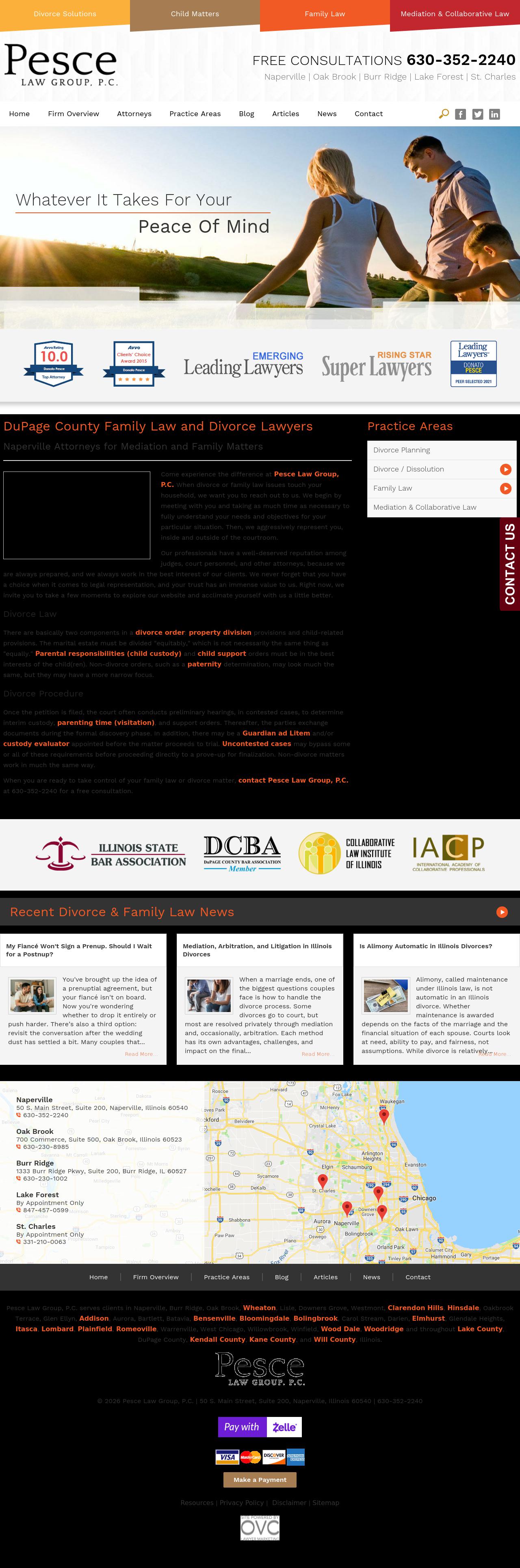 Pesce Law Group, P.C. - Naperville IL Lawyers