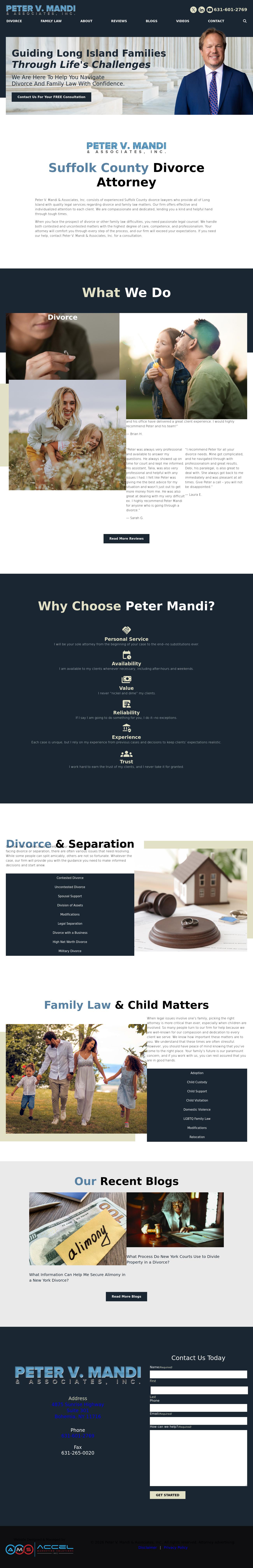 Peter V. Mandi & Associates, Inc. - Bohemia NY Lawyers