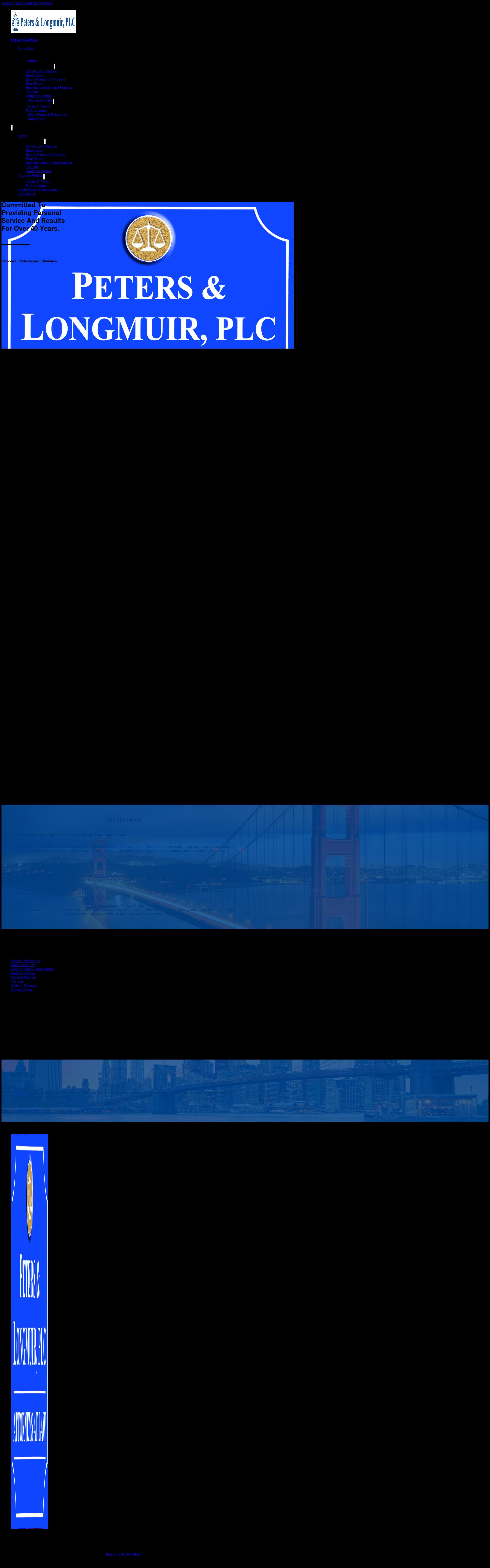 Peters Law Offices - Independence IA Lawyers