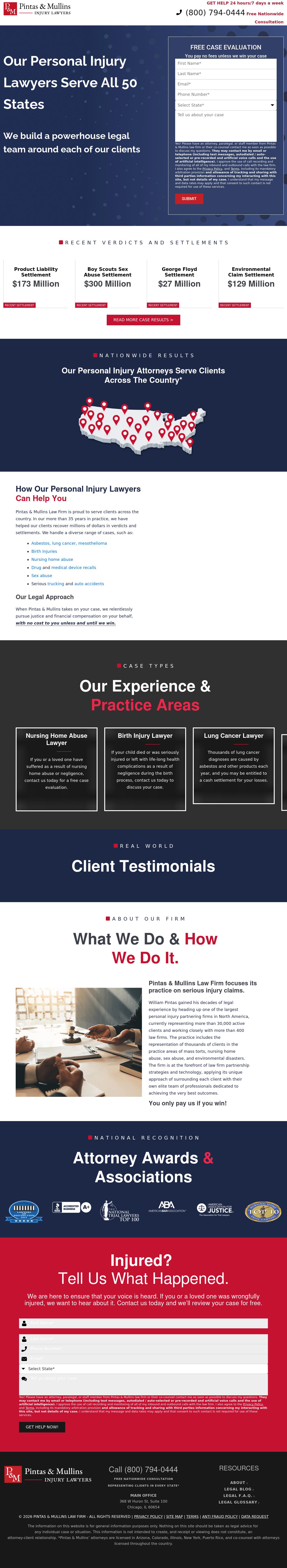 Pintas and Mullins - Chicago IL Lawyers