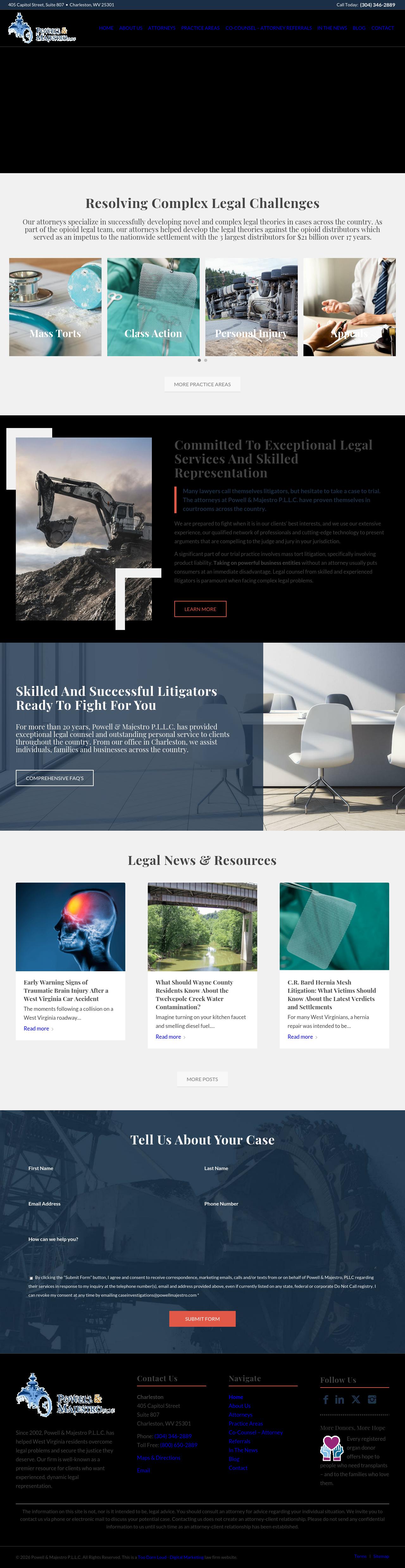 Powell & Majestro P.L.L.C. - Parkersburg WV Lawyers