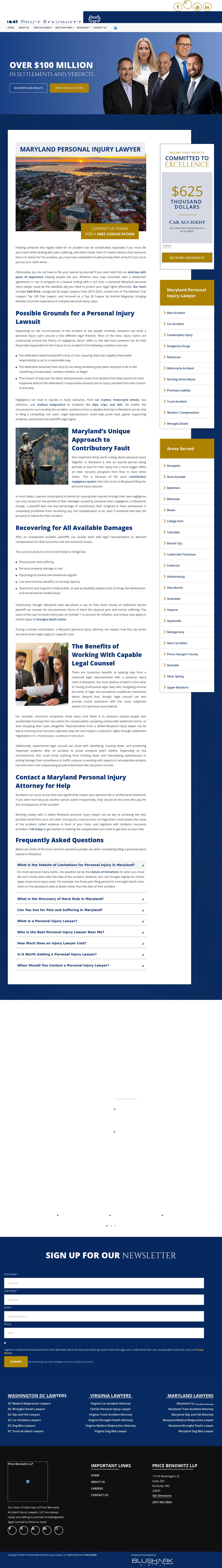 Price Benowitz, LLP - Ellicott City MD Lawyers