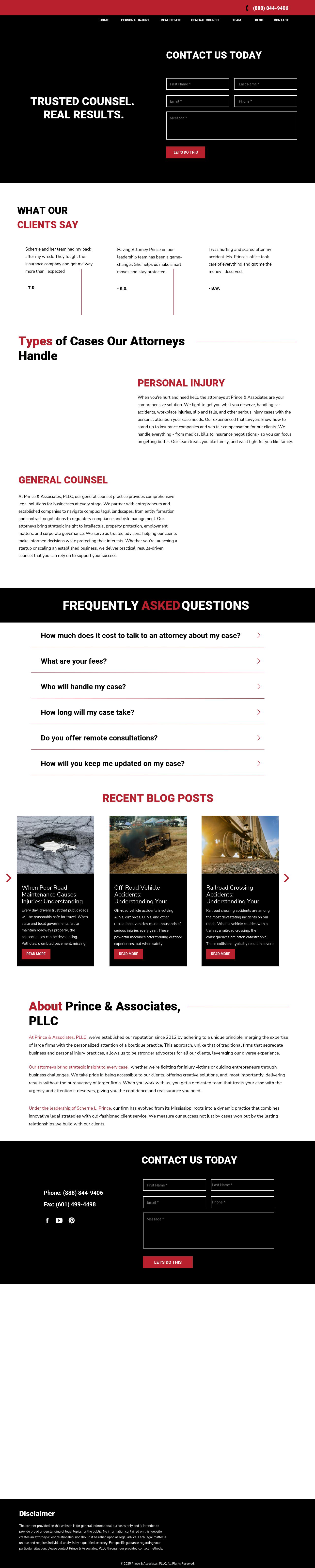 Prince & Associates, PLLC - Jackson MS Lawyers