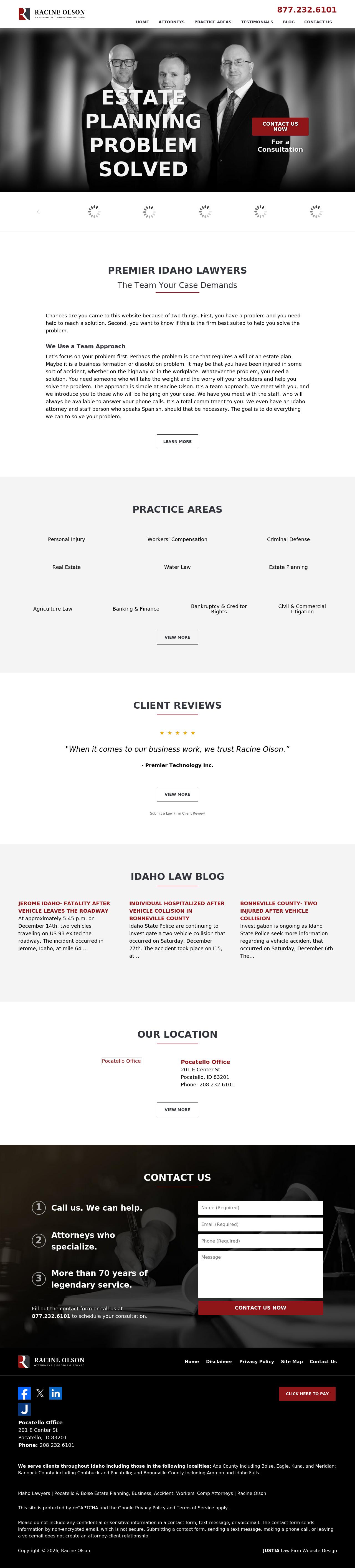 Racine Olson - Boise ID Lawyers