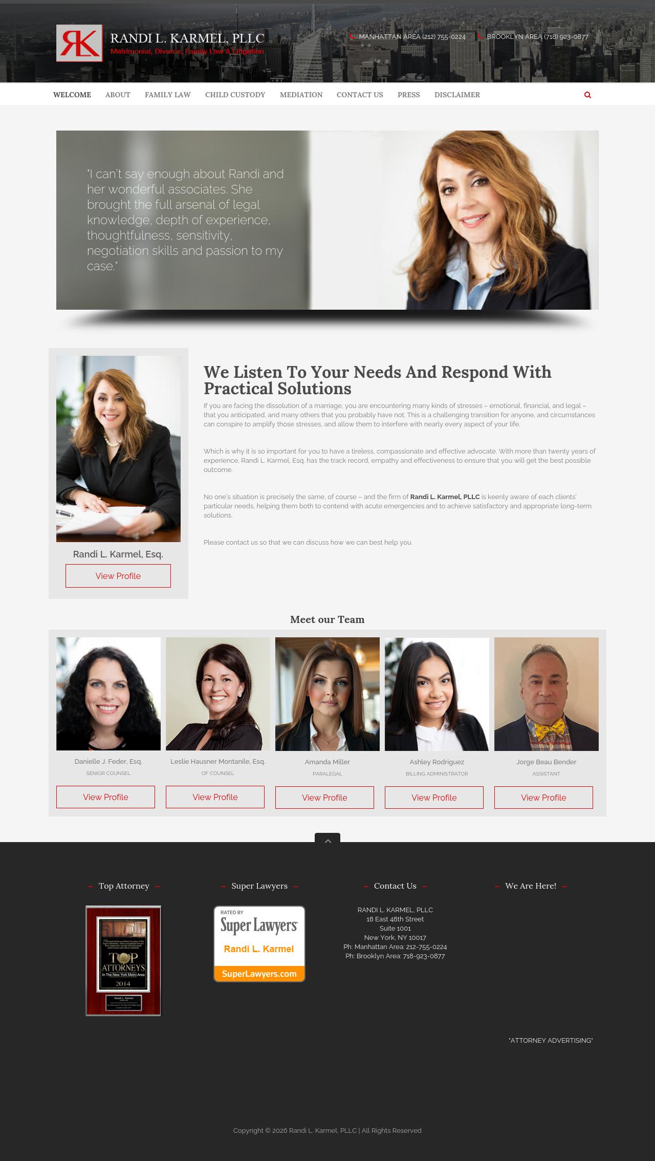 Randi L. Karmel PLLC - New York NY Lawyers