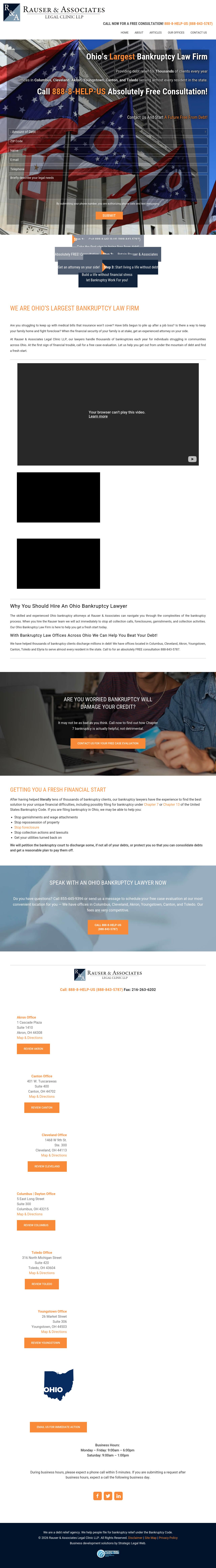 Rauser & Associates Legal Clinic LLP - Canton OH Lawyers