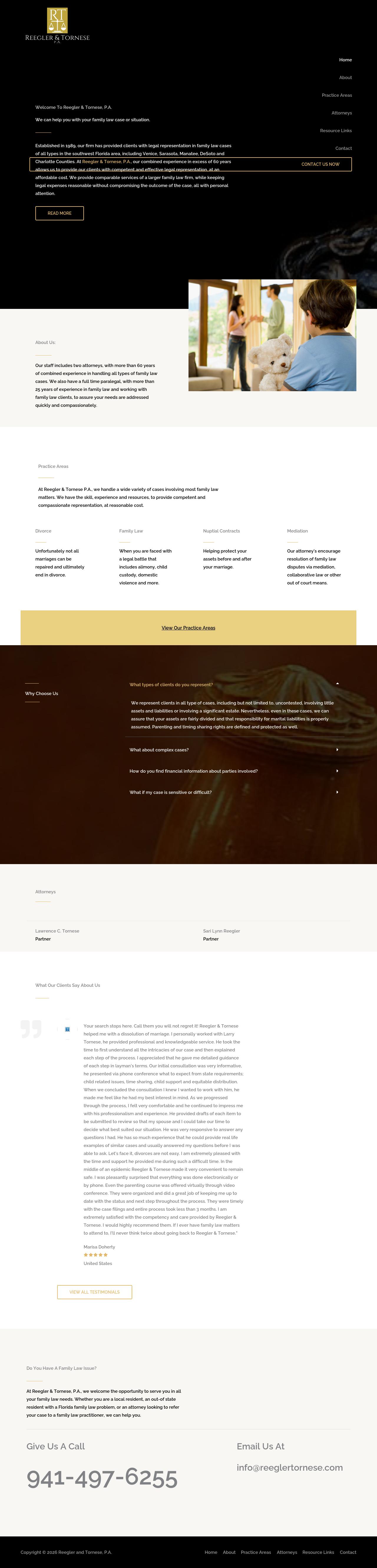 Reegler & Tornese, P.A. - Venice FL Lawyers