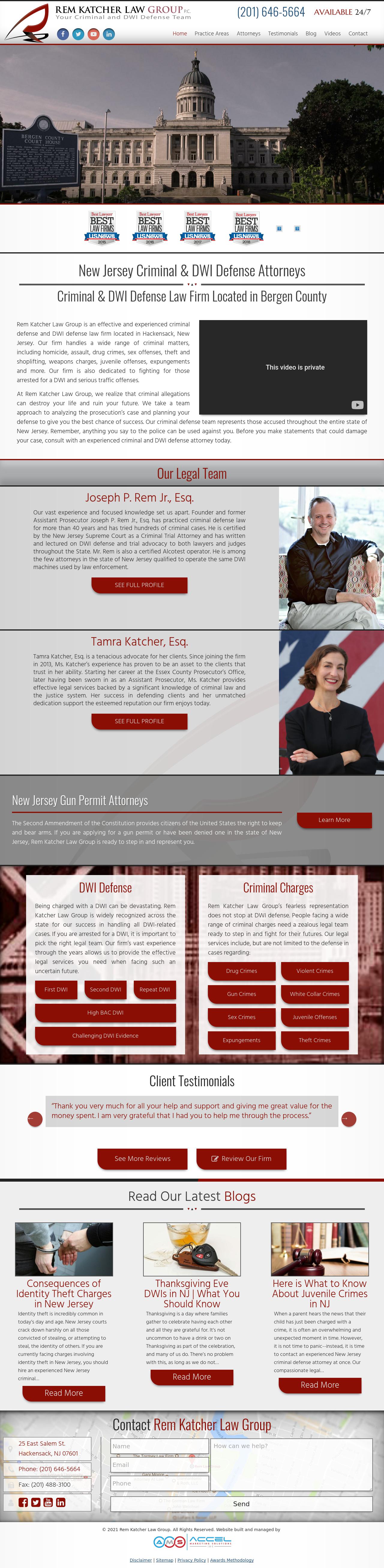 Rem Law Group, A Professional Corporation - Hackensack NJ Lawyers