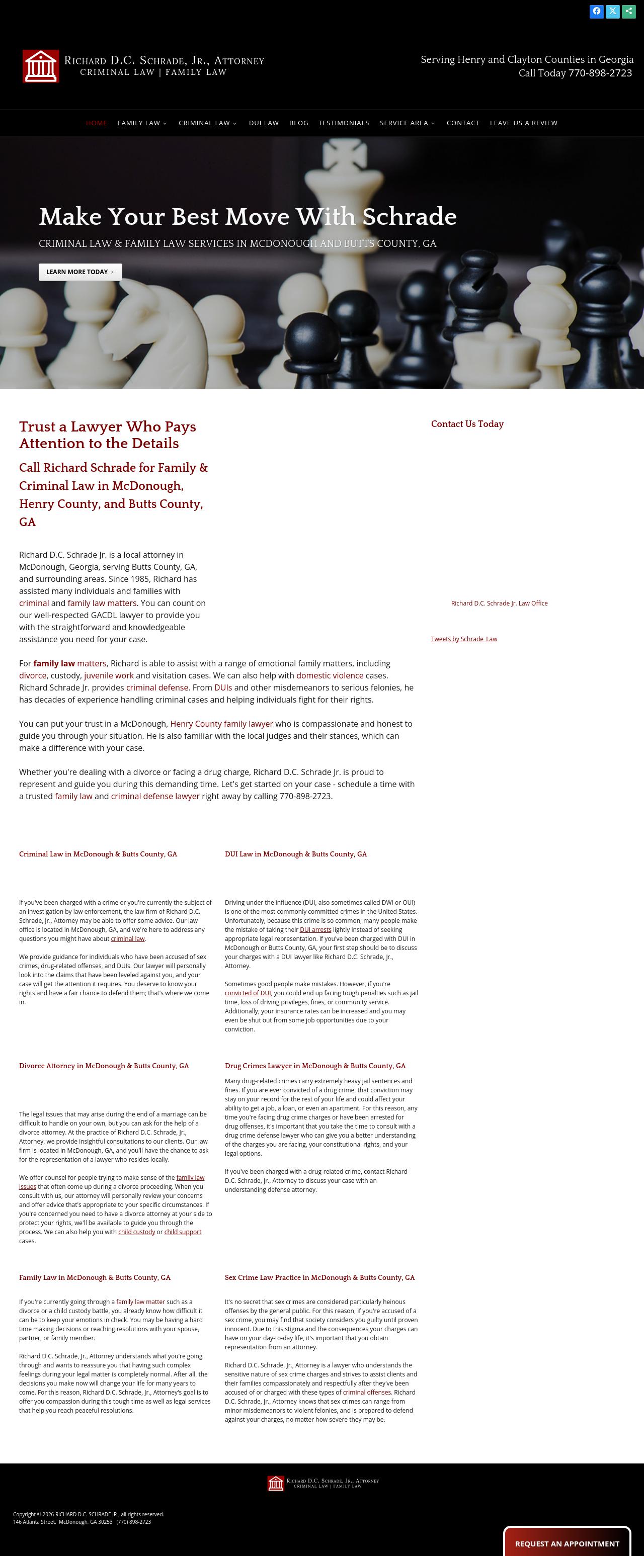 Richard D.C. Schrade, Jr. - McDonough GA Lawyers