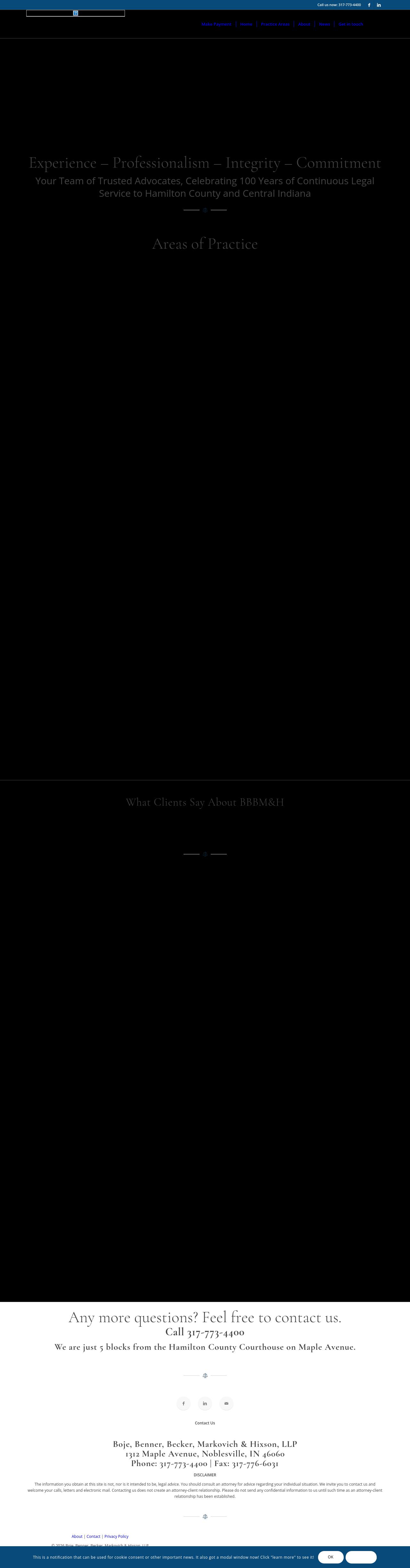 Richards, Boje, Pickering, Benner & Becker - Noblesville IN Lawyers