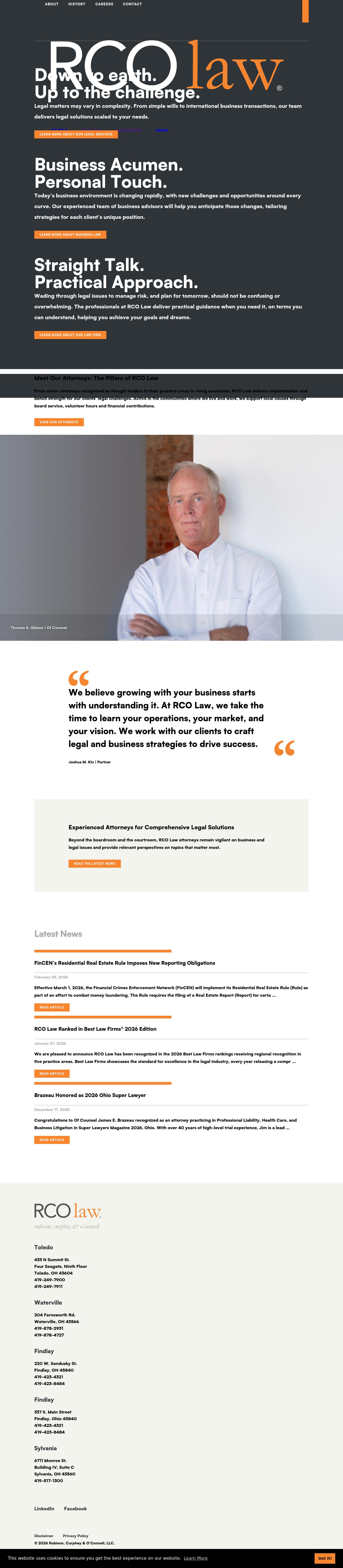 Robison, Curphey & O'Connell, LLC - Findlay OH Lawyers