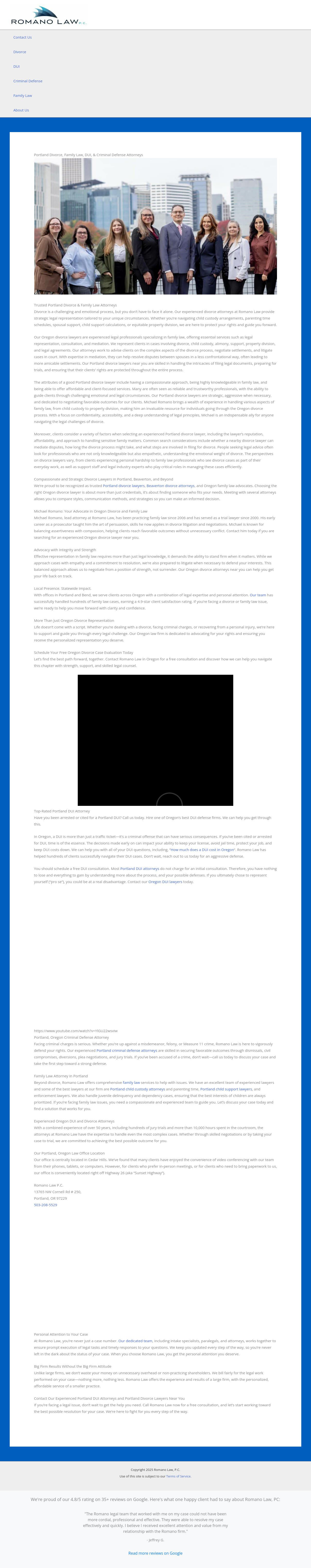 Romano Law, P.C. - Bend OR Lawyers