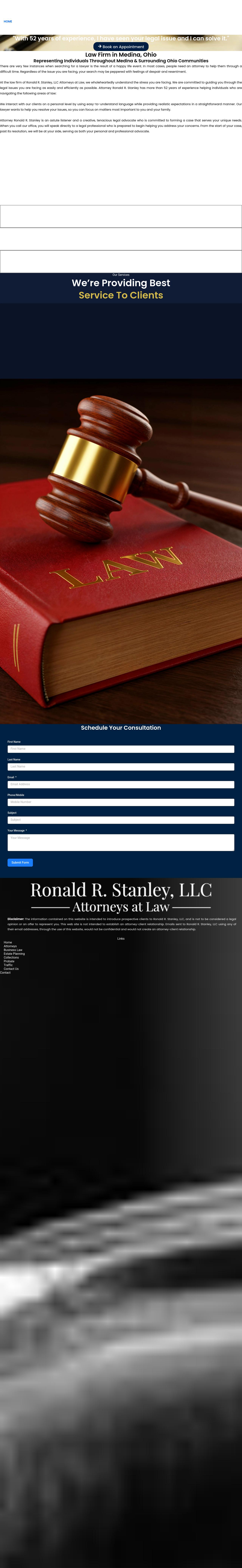 Ronald R. Stanley Attorneys at Law LLC - Medina OH Lawyers