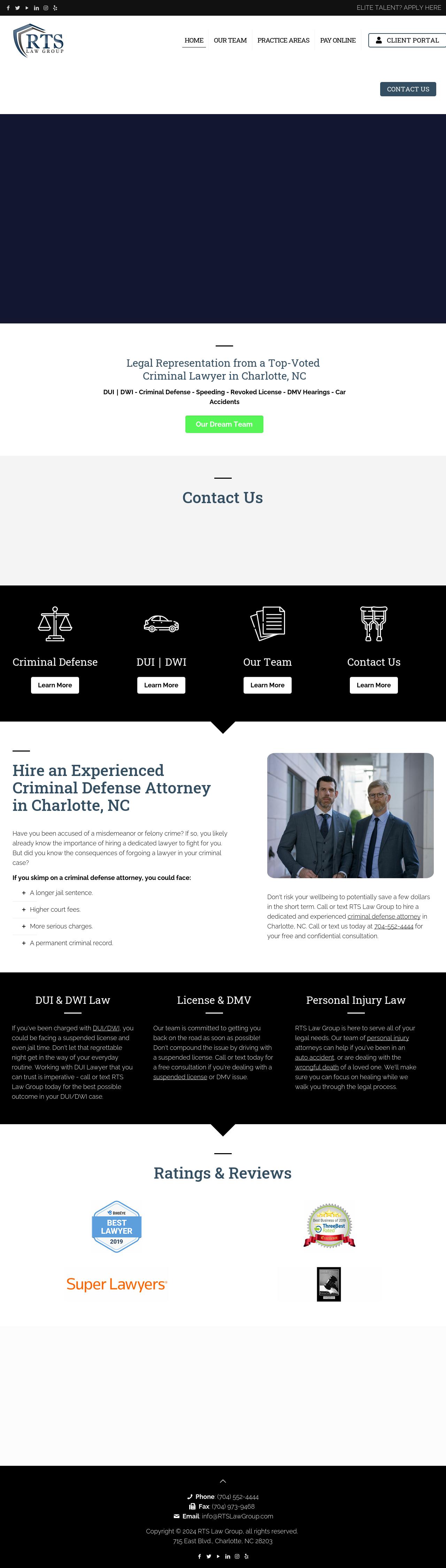 RTS LAW GROUP - Charlotte NC Lawyers