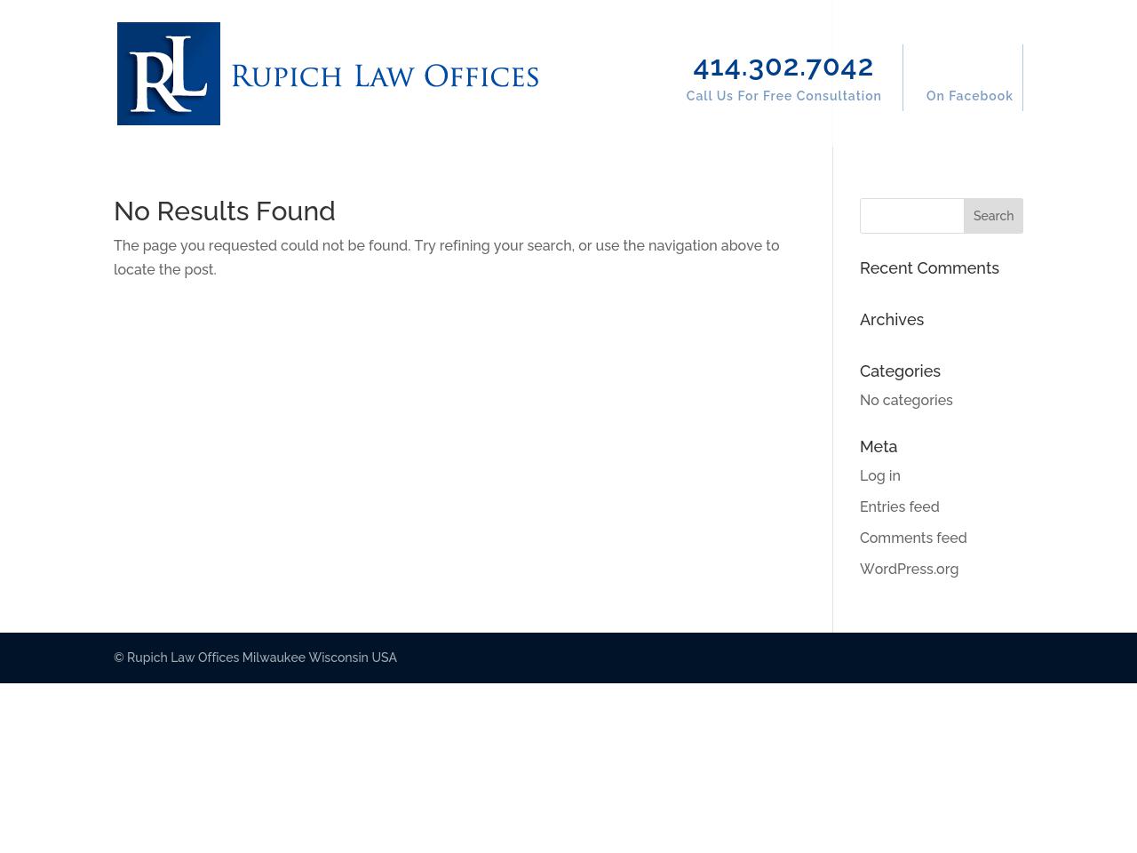 Rupich Law Offices - Milwaukee WI Lawyers