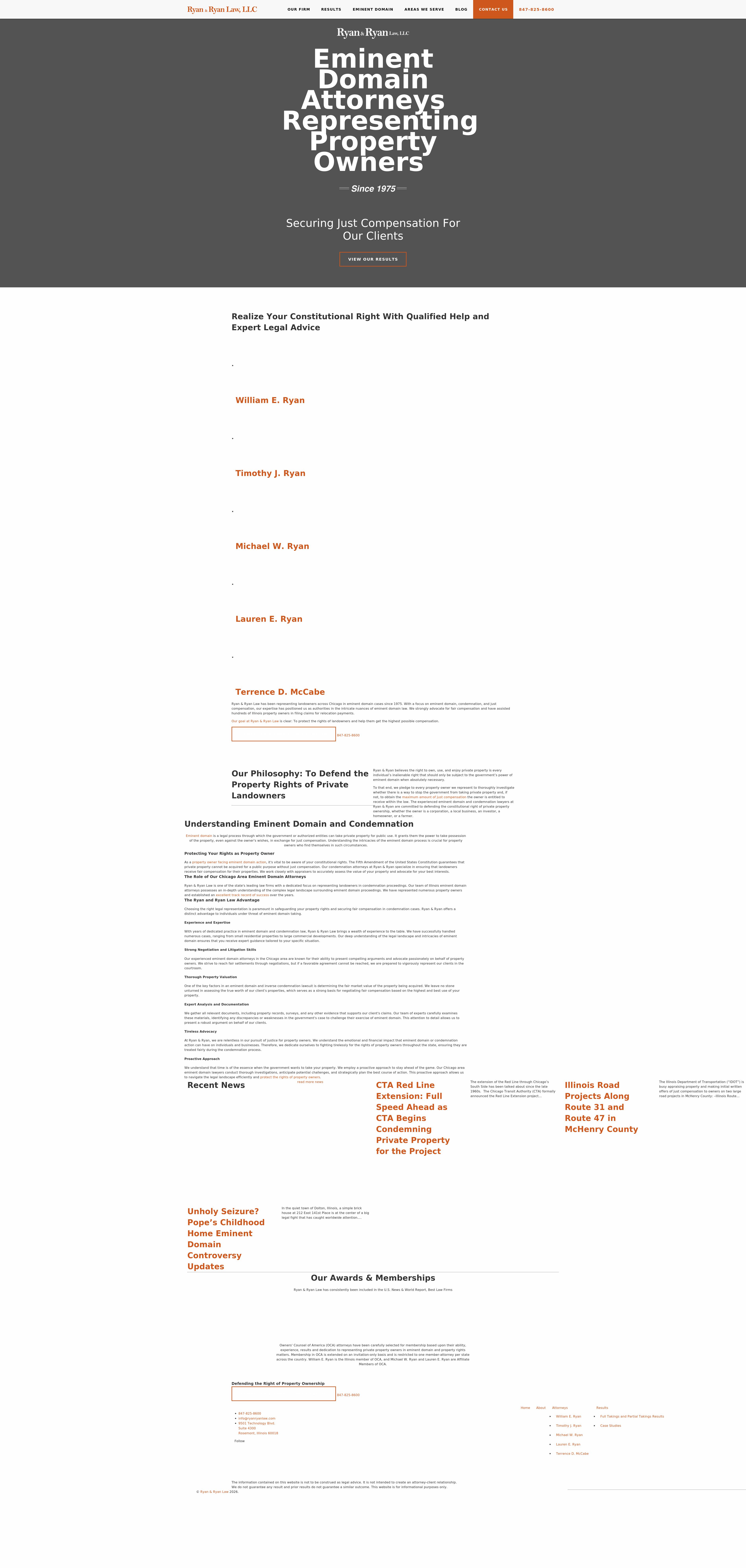 Ryan & Ryan - Chicago IL Lawyers