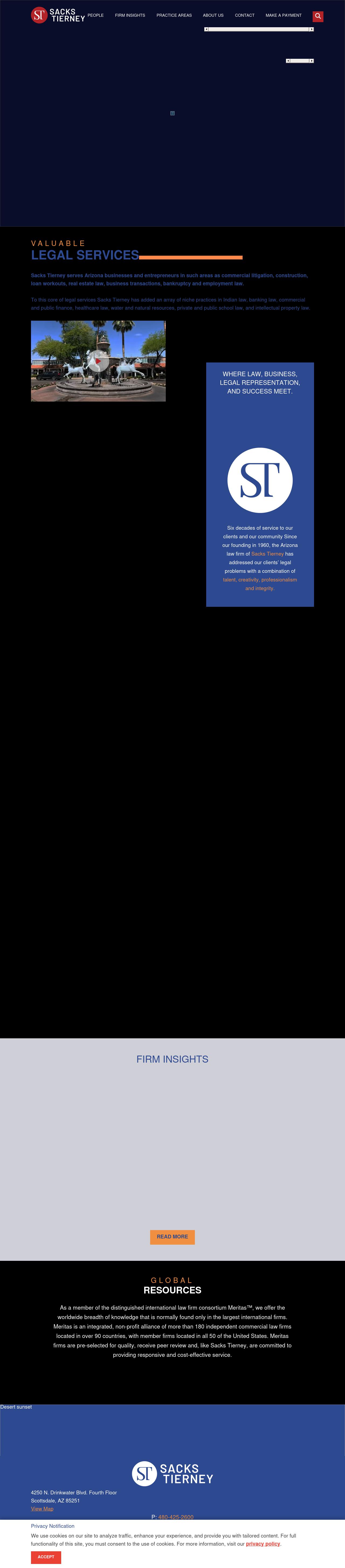 Sacks Tierney P.A. - Scottsdale AZ Lawyers