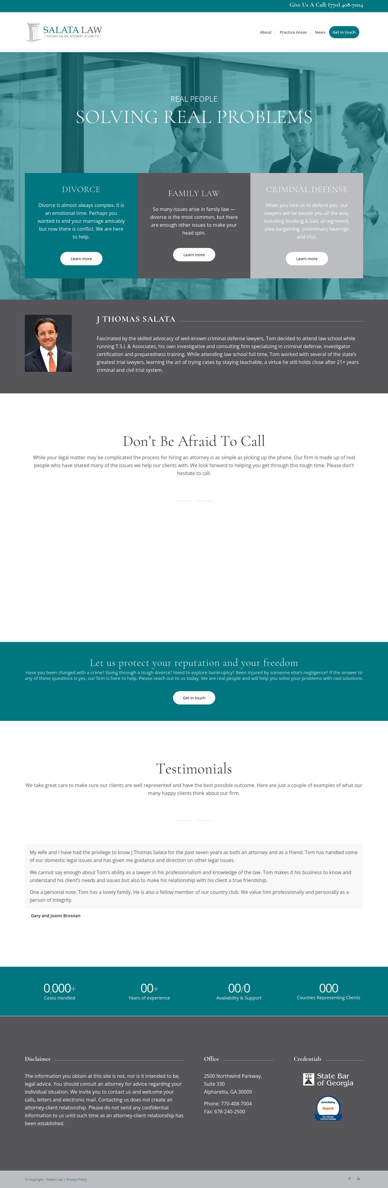 Salata & Reese, LLP - Alpharetta GA Lawyers