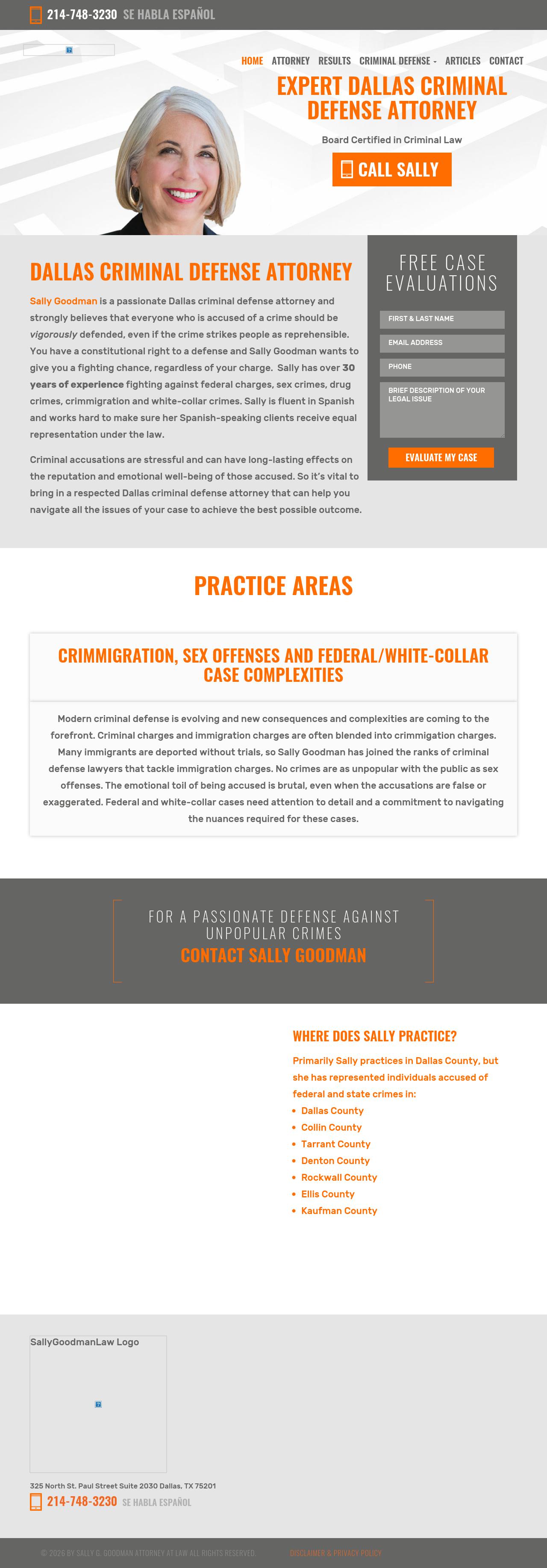 Sally Goodman Law - Dallas TX Lawyers