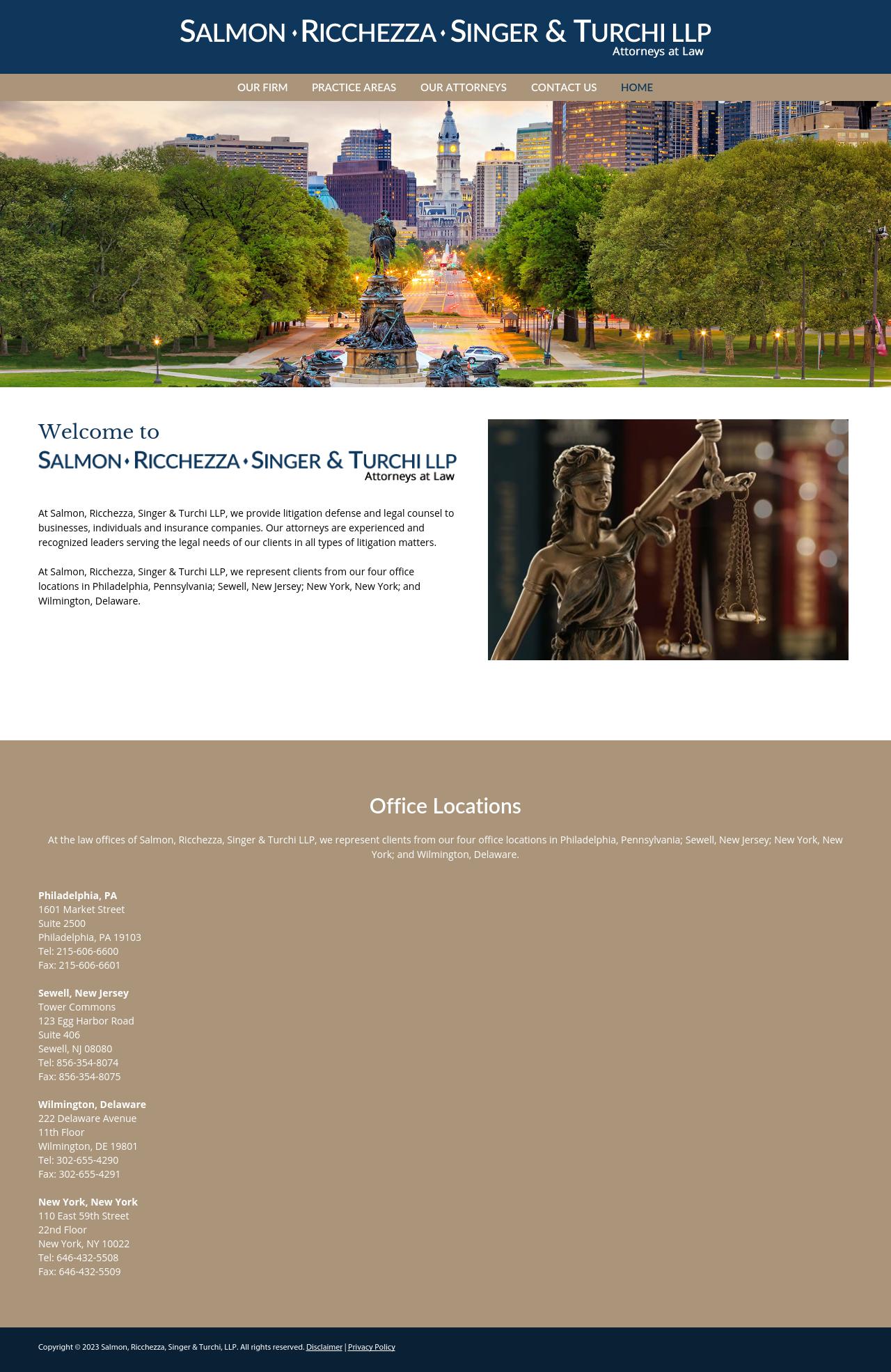 Salmon, Ricchezza, Singer & Turchi, LLP - Philadelphia PA Lawyers