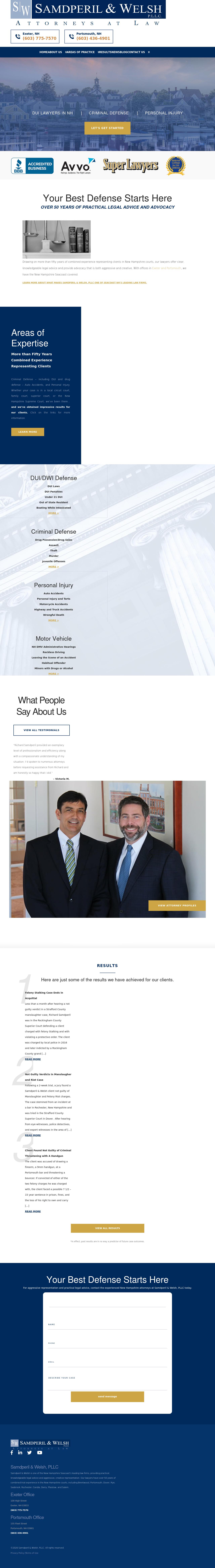 Samdperil & Welsh, PLLC - Exeter NH Lawyers