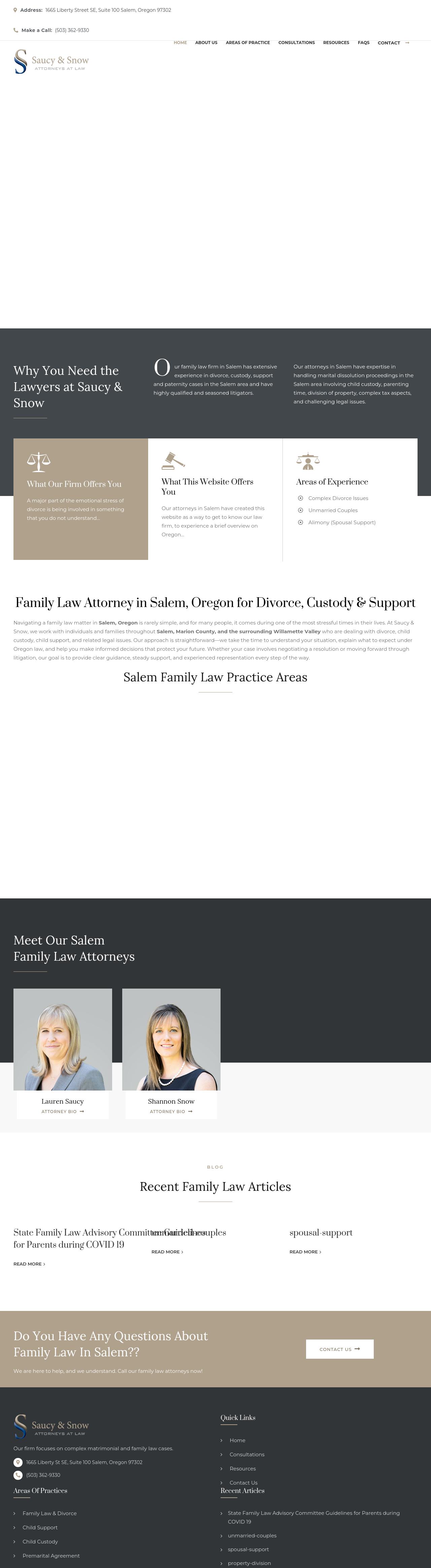 Saucy & Saucy, P.C. - Salem OR Lawyers