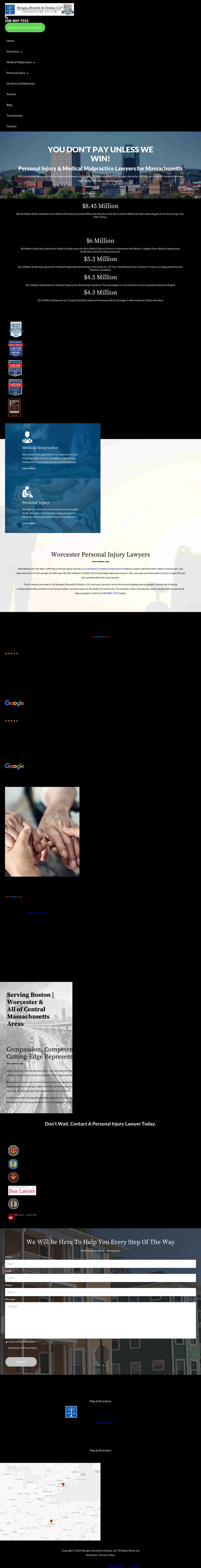 Sbrogna & Brunelle, LLP - Worcester MA Lawyers