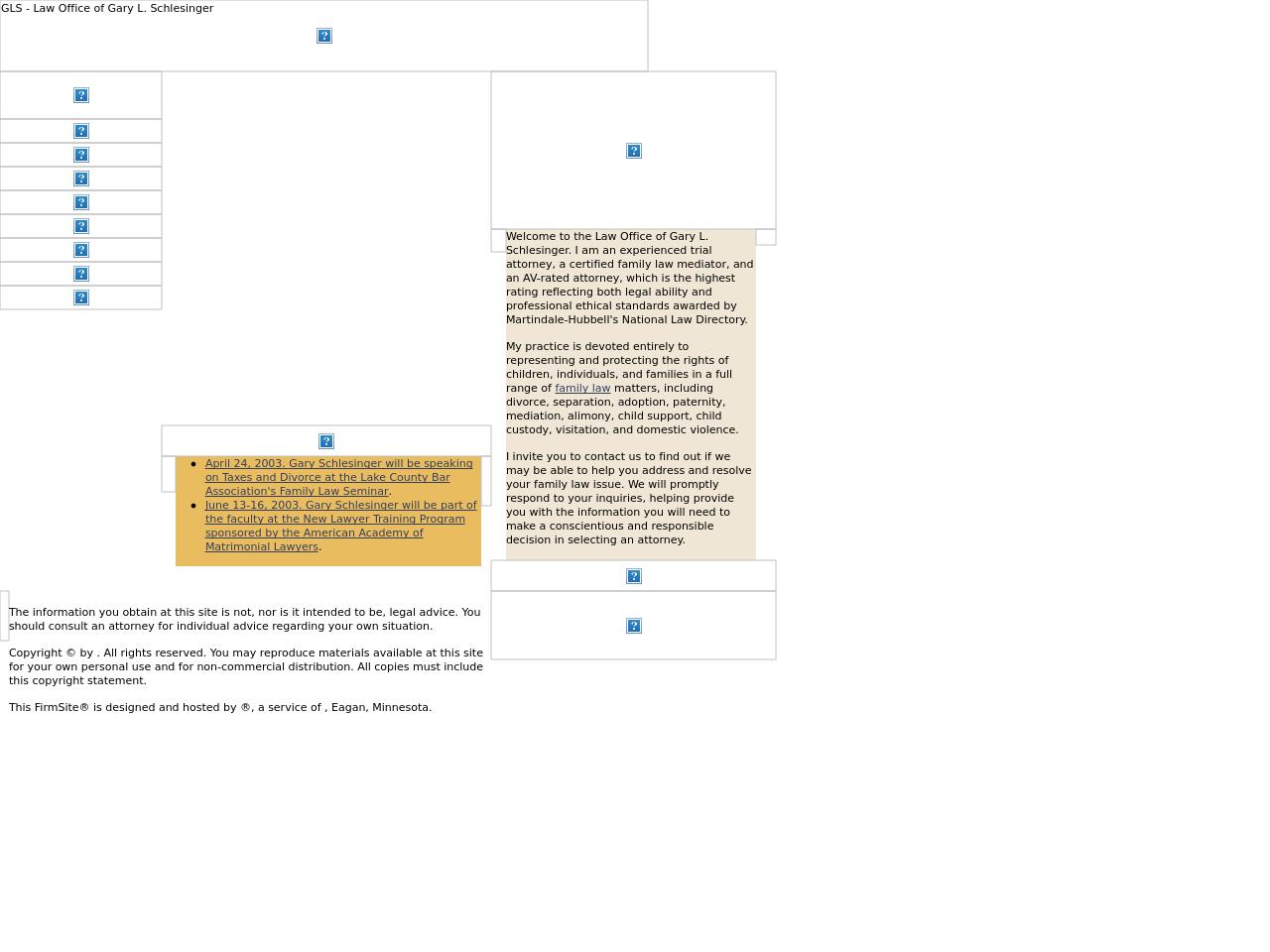 Schlesinger & Strauss, L.L.C. - Libertyville IL Lawyers