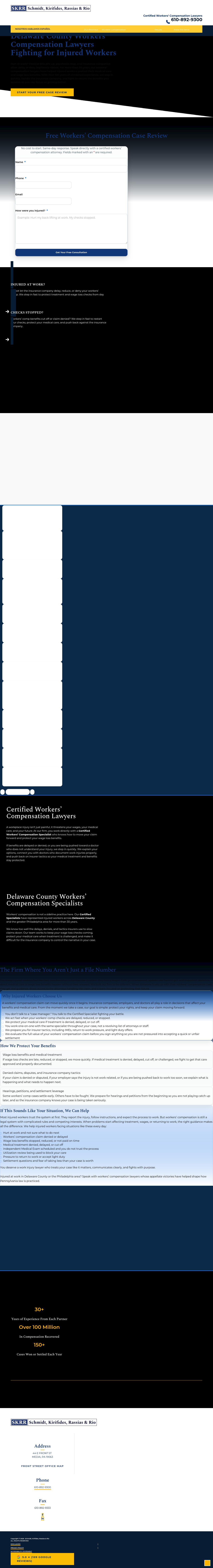 Schmidt, Kirifides, Fridkin & Rassias - Media PA Lawyers