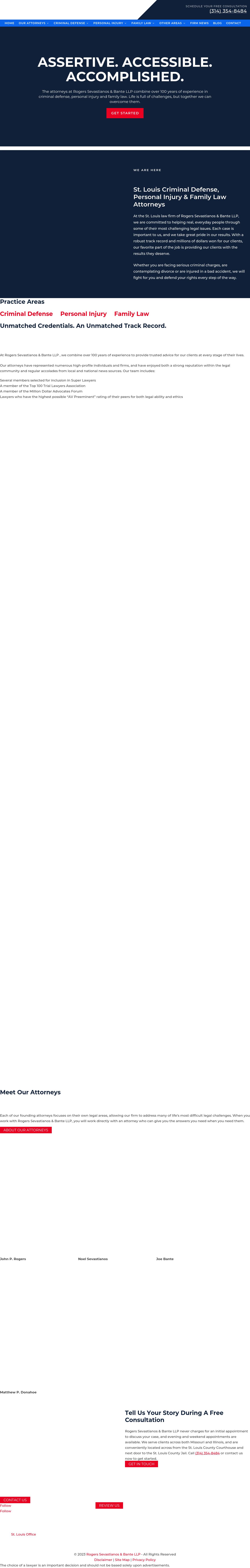 Sevastianos & Associates, P.C. - St. Louis MO Lawyers