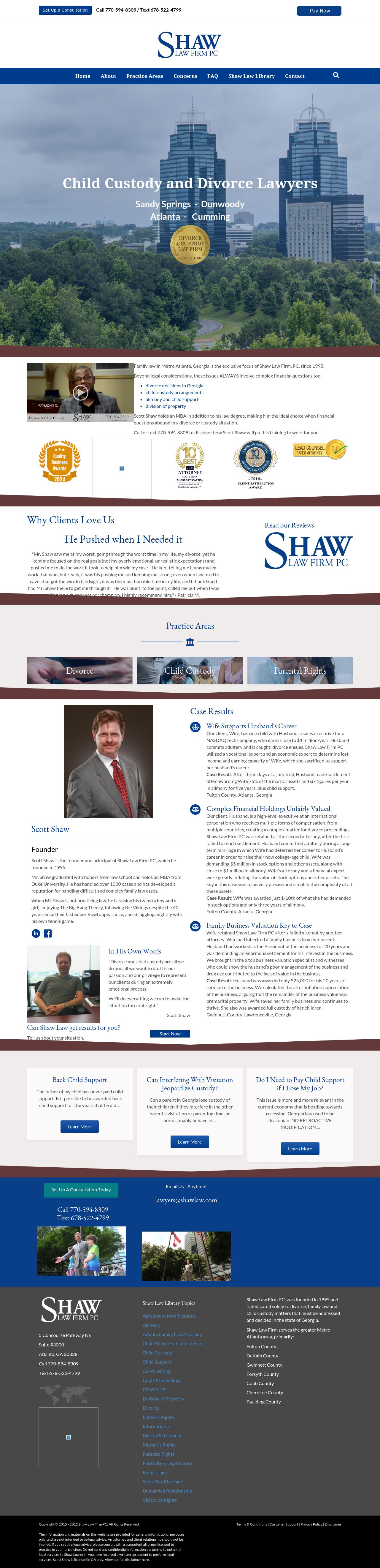 Shaw Law Firm, LLC - Atlanta GA Lawyers